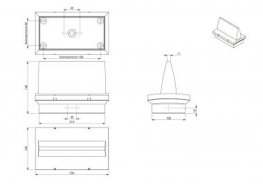 RP-Technik RZ-Leuchte Decke ZBA PMD009ML 