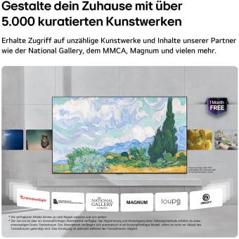 LG 65LX7B6LA ws Gallery TV Mini LED-TV 