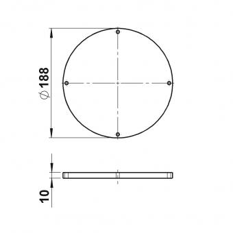 Albert G 471, Ronde-Acryl       90270471 