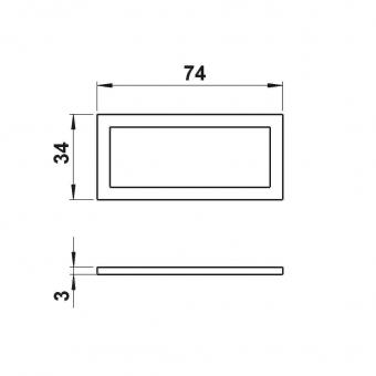 Albert G 456, Glas klar mit     90220456 