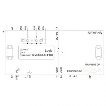 SIEM Grundgerät Simocode 3UF7020-1AB01-0 