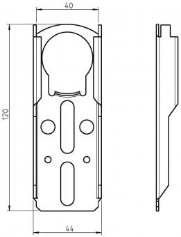 Rademacher 4020 Gegenlager 