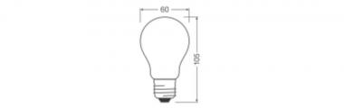 Ledvance LED CLASSIC A 7.2W 827 Frosted 