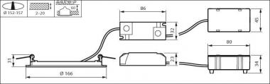 PHIL Slim Einbau-Panel DN145B   33948199 