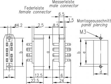 TEGA Messerleiste            J00046A0918 