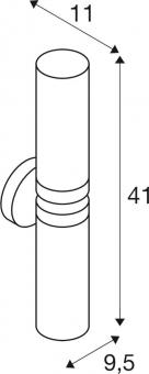 SLV WL 106 Wandleuchte doppel    1002229 