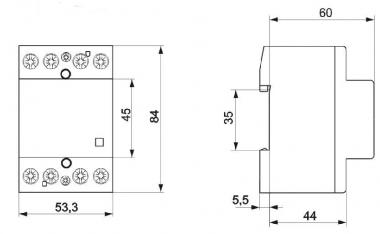 ETI RD 40-40 230VAC/DC         002464018 