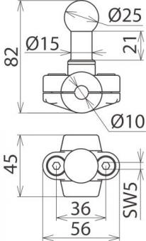 DEHN 725010 KFP25RL10       KFP 25 RL 10 