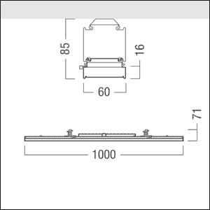 ZUM TECTON C Lichtbandleuchte   42183293 