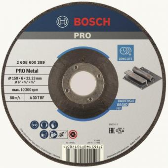 Bosch Schruppscheibe gekröpft 2608600389 