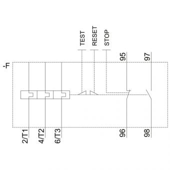 Siemens 3RU21264EB0 Überlastrelais S0 