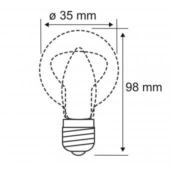 Paulmann LED Kerze gedr 260lm E14  28708 