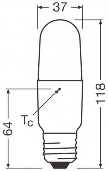 LEDV LED Stick 9-75W/840 1050lm 