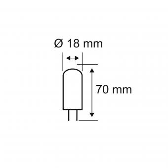 Paulmann LED STS G9 470lm 5W 4000K 28800 