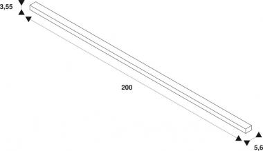 SLV S-TRACK 3-Phasen-EBschiene   1006513 