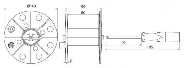 DEHN          DH K 80 BS ML0.75 L100M RT 