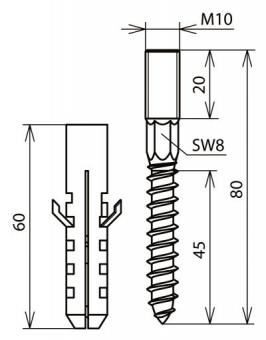DEHN Befestigungs-Set             472201 