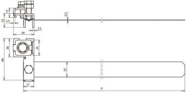 DEHN      BRS 27.89 AK1X10 2X6.8 GSG V2A 