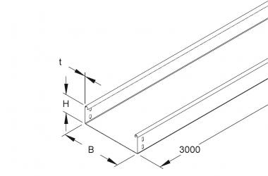 NIED Kabelrinne feuerverzinkt RLU60.200F 