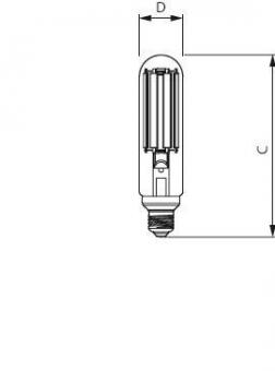 Philips MAS LED SON-T UE M 5.4Klm 28.5W 