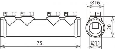DEHN Verbindungsmuffe             385202 