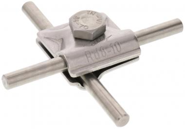 DEHN MV-Klemme NIRO ( V4A ) f. Rd 390079 