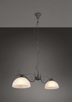 Trio Pendelleuchte rostfarben,2 R3432-24 
