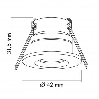 Nobile LED Mini Spot 30R      1480301010 