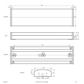 EVN LED Anbaupanel 600mm -     FLD600125 