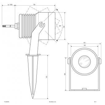 EVN LED Gartenspot -anthrazit  PLC652502 
