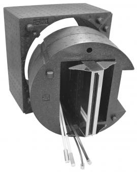 DIMPL Verlängerungsset Wandhülse DL 50 V 