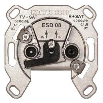 KATH Antennendose Stich 2fach     ESD 08 