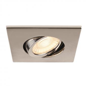 SLV Abdeckring Farbe Alu eckig   1007186 