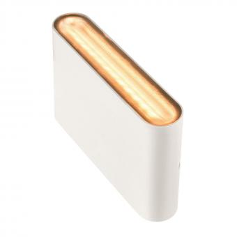 SLV Fassadenleuchte OVAL 14 Weiß 1007143 