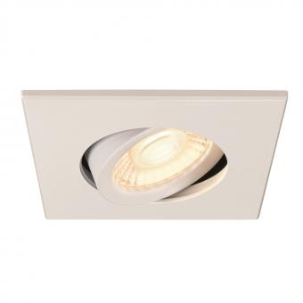 SLV Abdeckring Farbe  Weiß eckig 1007185 