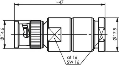 TG BNC-Kabelstecker Loet     J01000A1940 