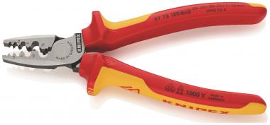 Knipex VDE-Crimpzange 180mm      9778180 