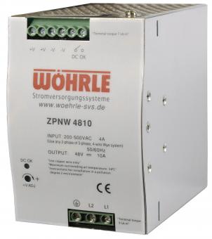 Wöhrle Schaltnetzgerät ein     ZPNW 4810 