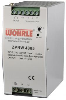 Wöhrle Schaltnetzgerät ein     ZPNW 4805 
