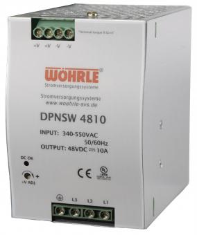Wöhrle Schaltnetzgerät 48V    DPNSW 4810 