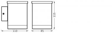 Ledvance Endura Style Solar Wall Quadro 