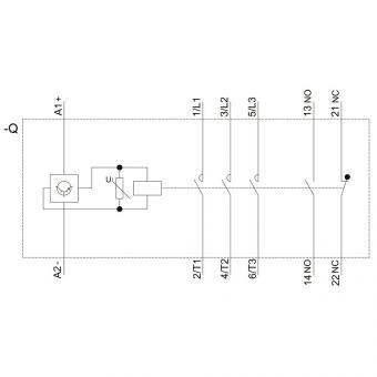 Siemens 3RT20451KB40       3RT2045-1KB40 