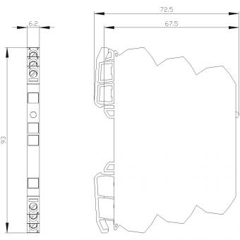 SIEM Ausgangskoppelglied,  3RQ3018-1AE00 