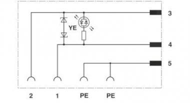 Phoenix 1458525     SAC-3P-MS/A-1L-Z SCO 