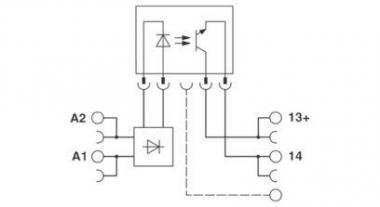 Phoenix 2900364    PLC-OPT- 24DC/ 24DC/2 