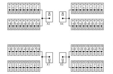 WAGO 288-837 Potentialverteilermodul,4 