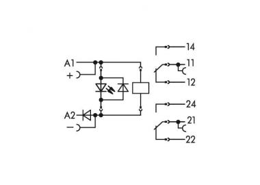 WAGO 788-312/003-000 Relaismodul, 