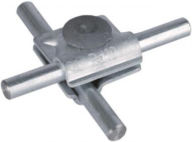 DEHN MV-Klemme Rd10mm St/tZn mit  391060 