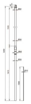 DEHN   SR D50 3200 FSP1000 IP HVI GFK AL 