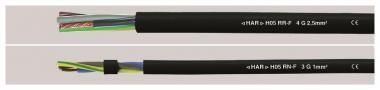 HELU H05RN-F 2x1,0 schwarz         36002 